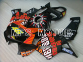 Honda CBR600RR 2005-2006 Injection ABS Fairing - Rossi - Black Matte - MFS5561